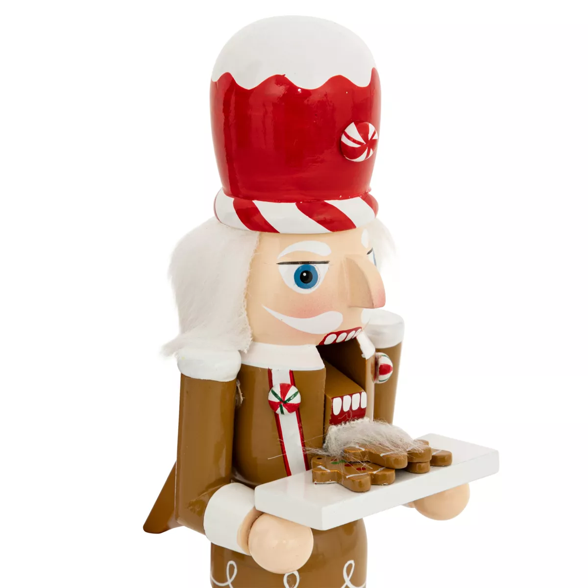 Soldado Cascanueces de madera (H25 cm) Pan de especias