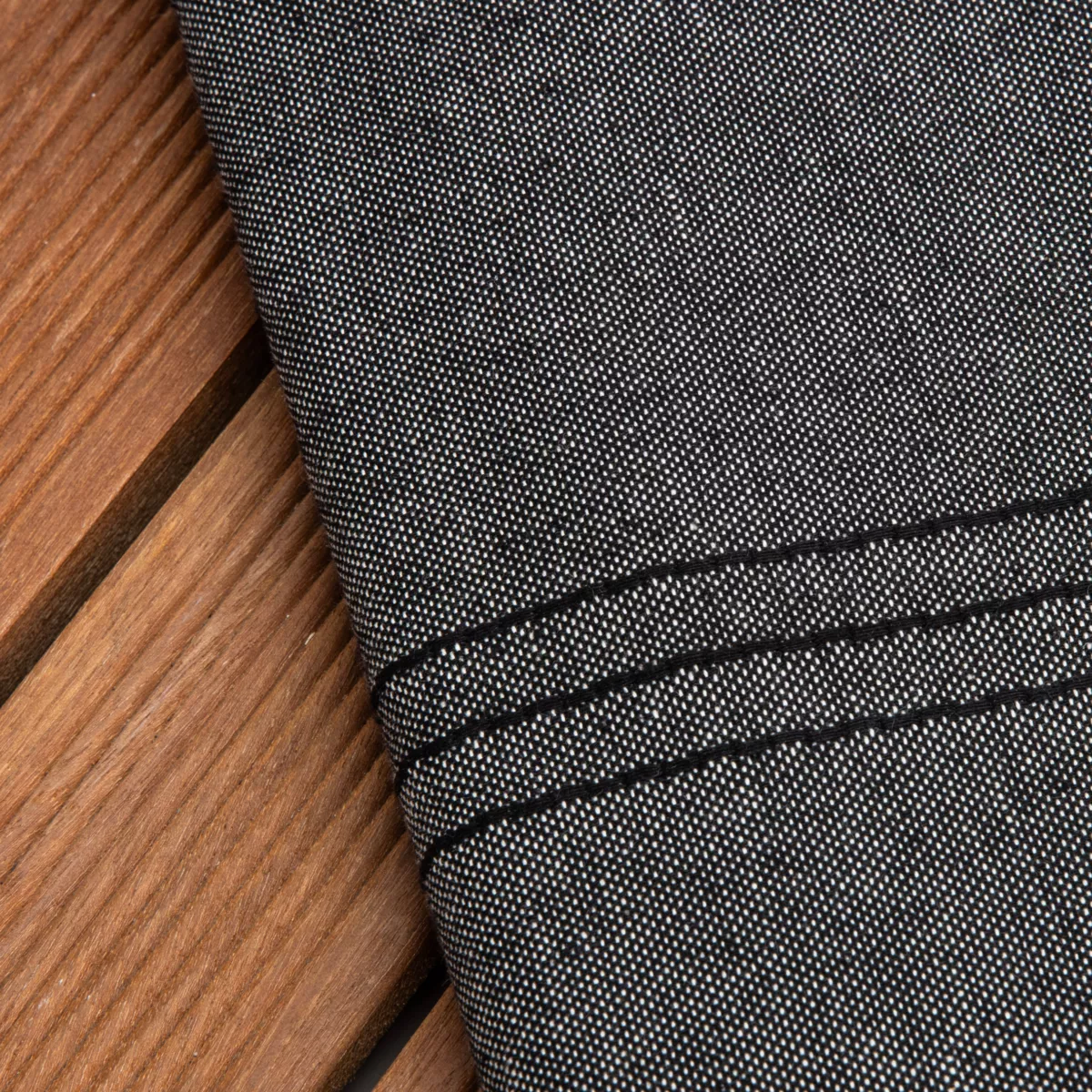 Fouta cotone riciclato (100 x 200 cm) Sunshine Nera