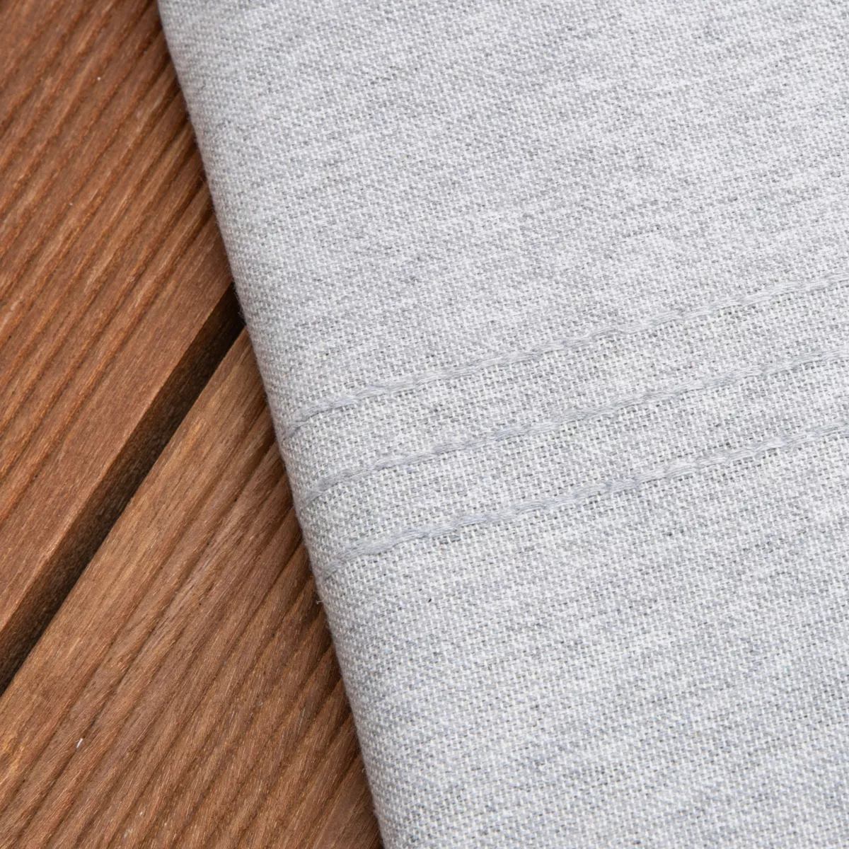 Strandtuch aus recycelter Baumwolle (100 x 200 cm) Sunshine Grau