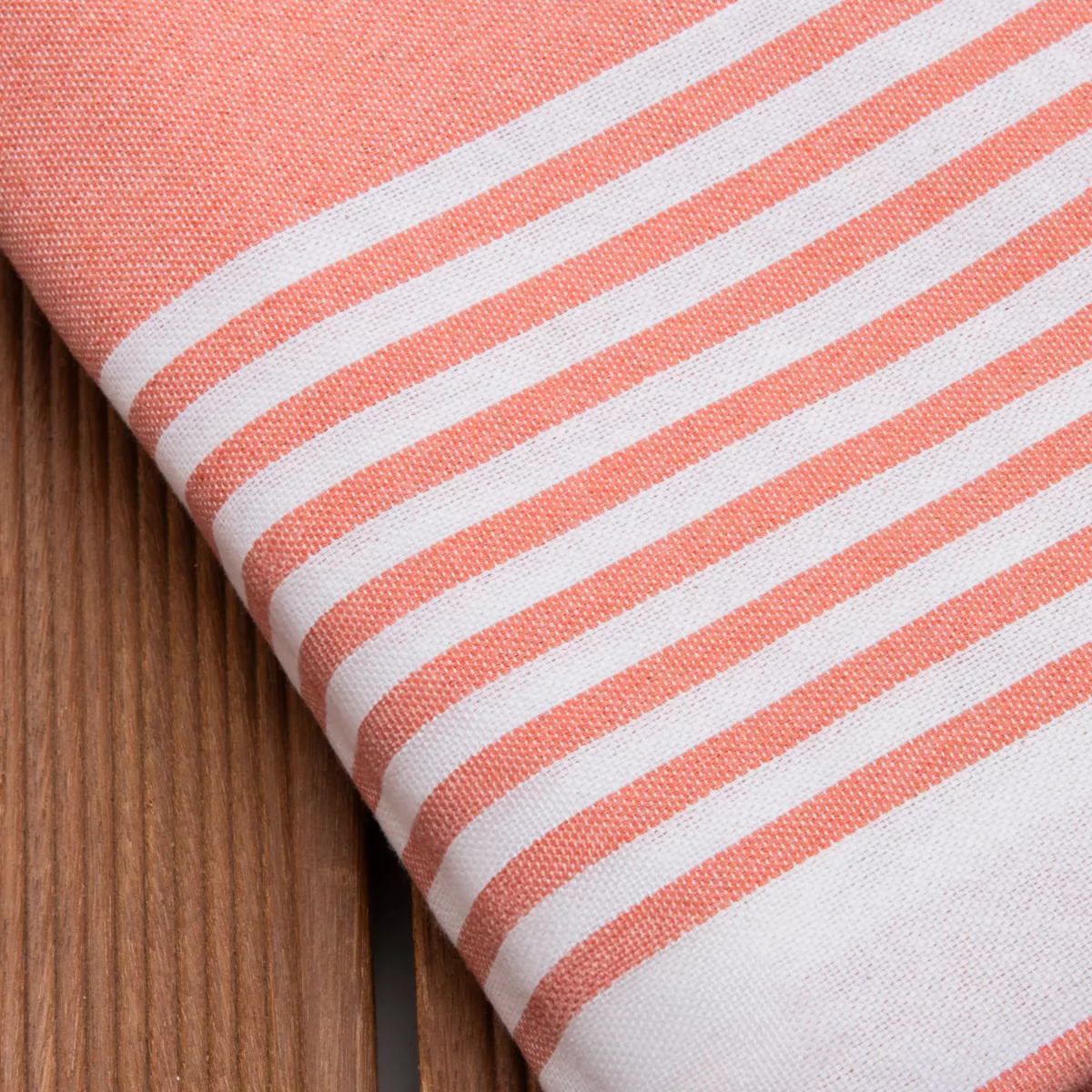 Fouta cotone riciclato (200 x 200 cm) Estate Corallo