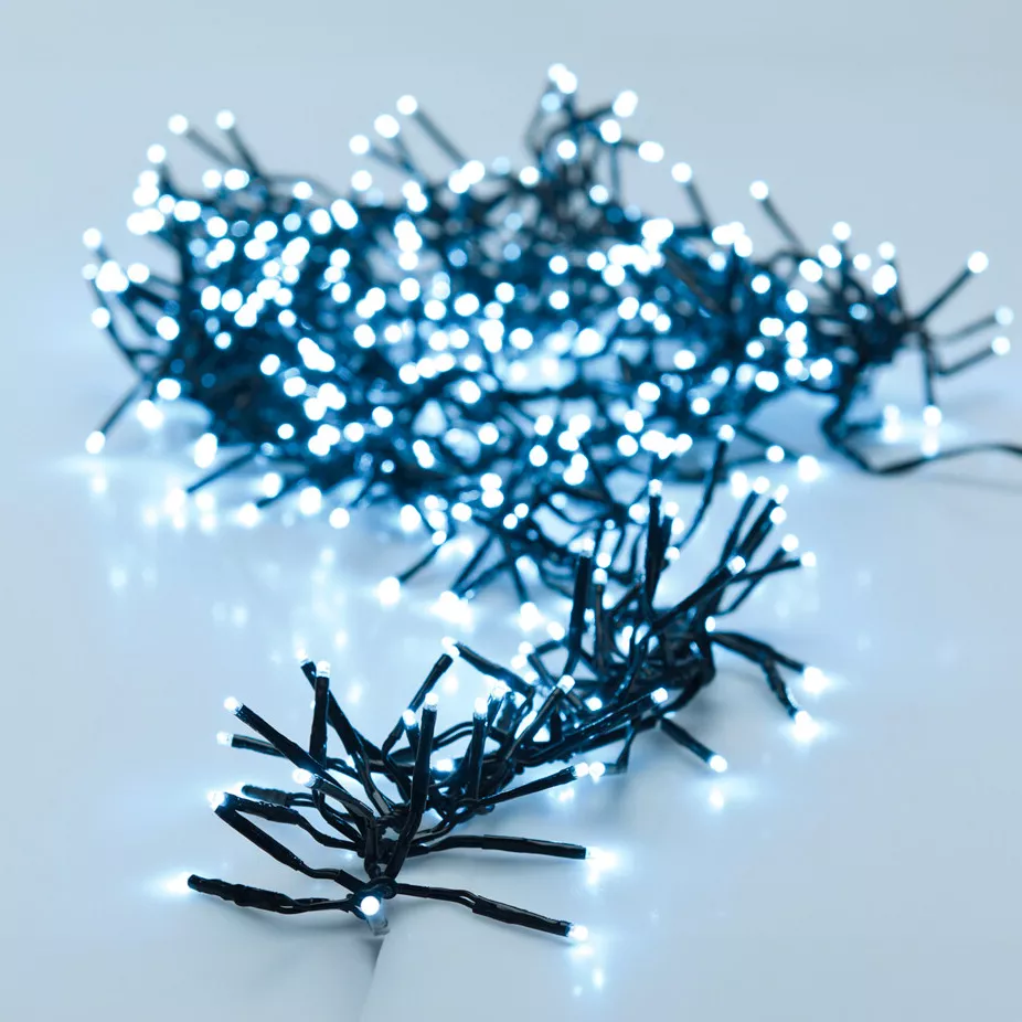 Luces de Navidad Boa 8,40 m Blanco frío 1152 LED