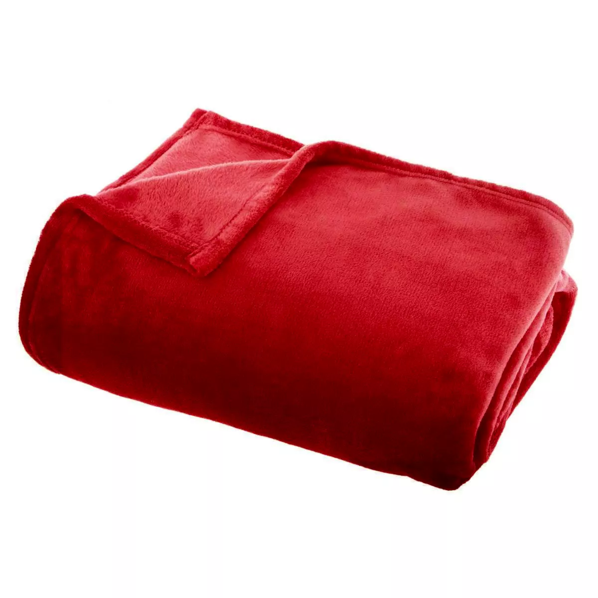 Manta suave en franela (180 x 230 cm) Didou Rojo