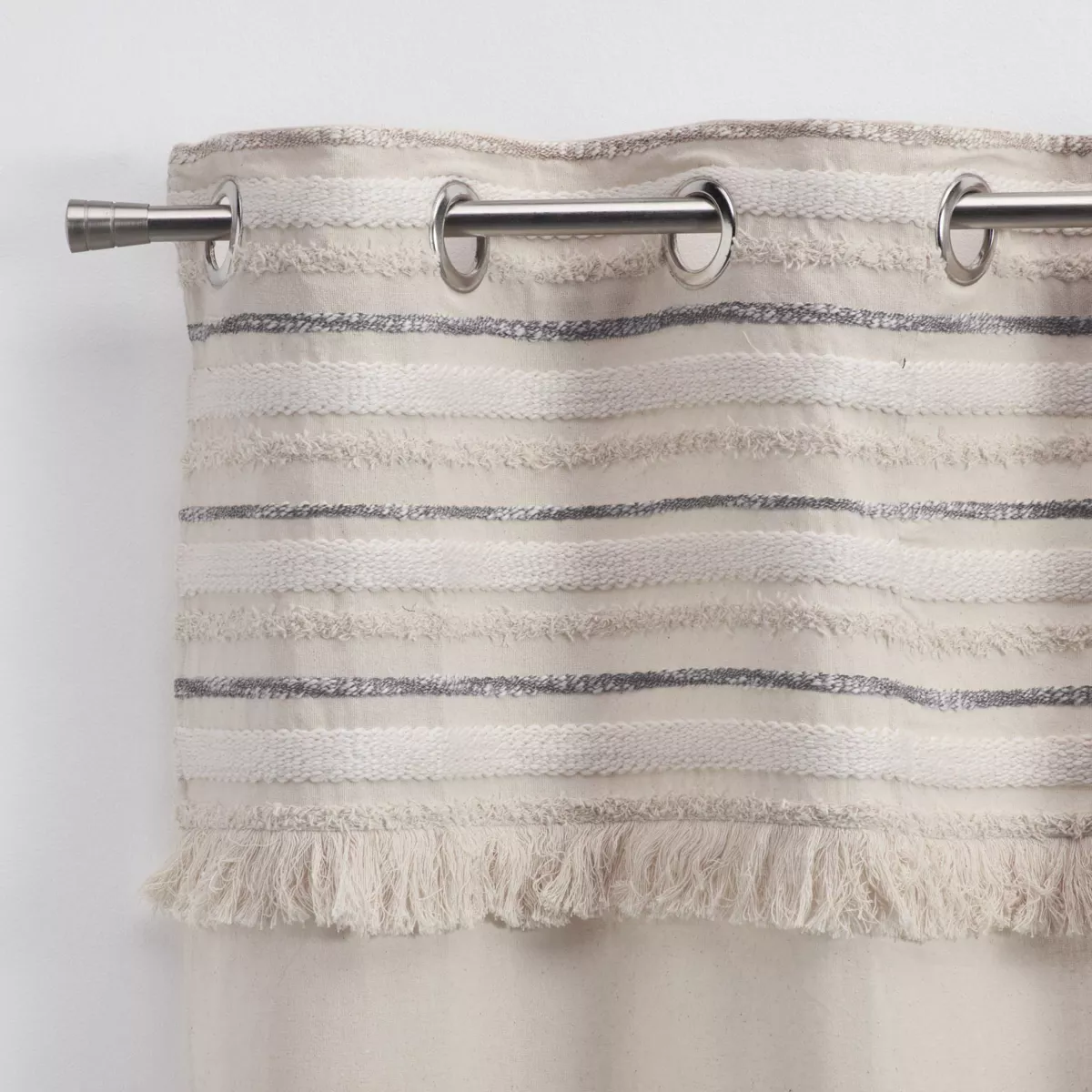 Rideau œillets coton (140 x 240 cm) Atlas Beige