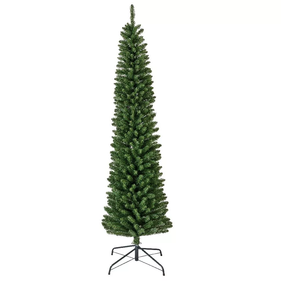 Kunstkerstboom H300 cm Smalle Groen spar