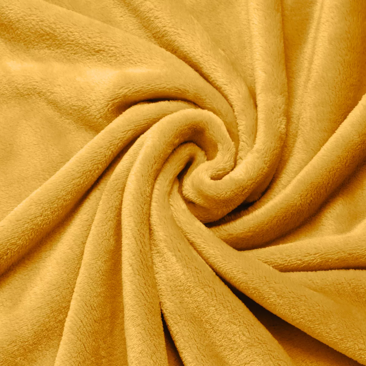 Fundas de cojín rectangular en franela (40 x 60 cm) Didou Mostaza Amarillo