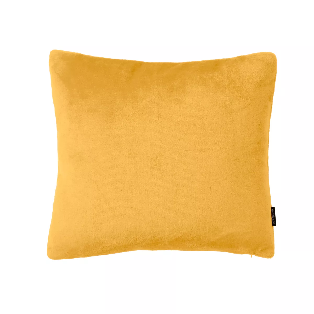 Funda de cojín cuadrada en franela (45 x 45 cm) Didou Mostaza Amarilla