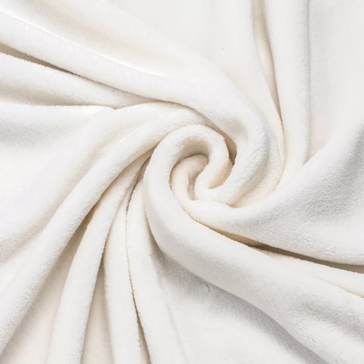 Manta suave en franela (220 x 240 cm) Didou Marfil