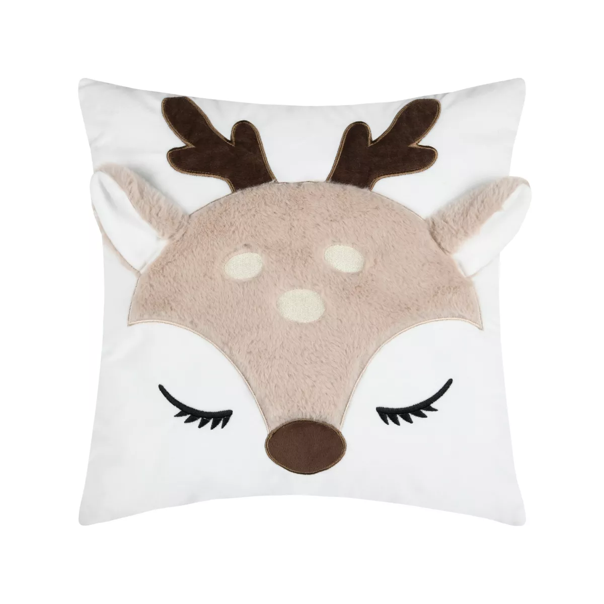 Coussin enfant carré (40 x 40 cm) Gabin Beige
