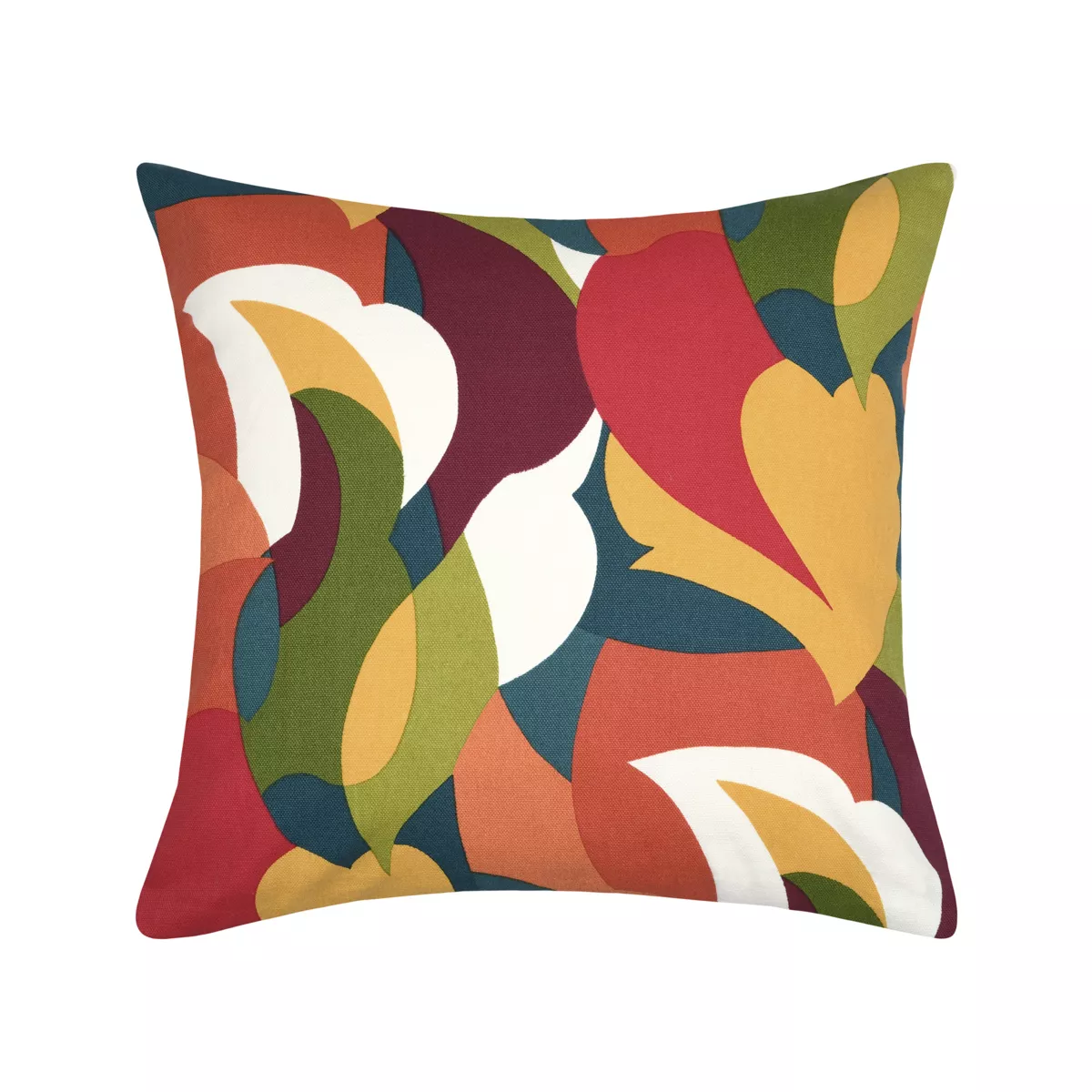 Housse de coussin carrée coton (40 x 40 cm) Pekan Multicolore