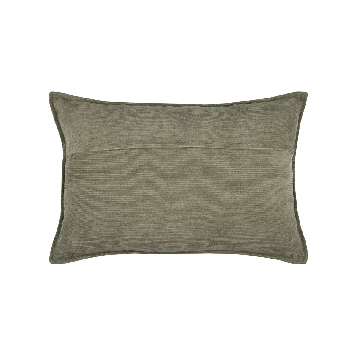 Coussin rectangulaire velours (40 x 60 cm) Dandy Vert kaki