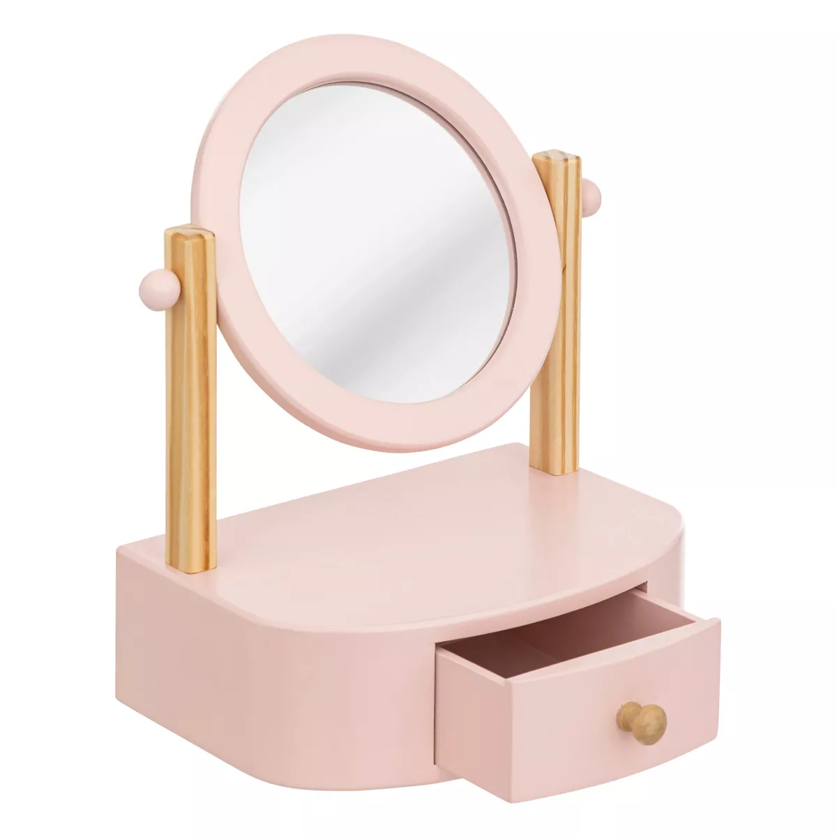 Kinder- Frisiertisch aus Holz (H28 cm) Louna Rose