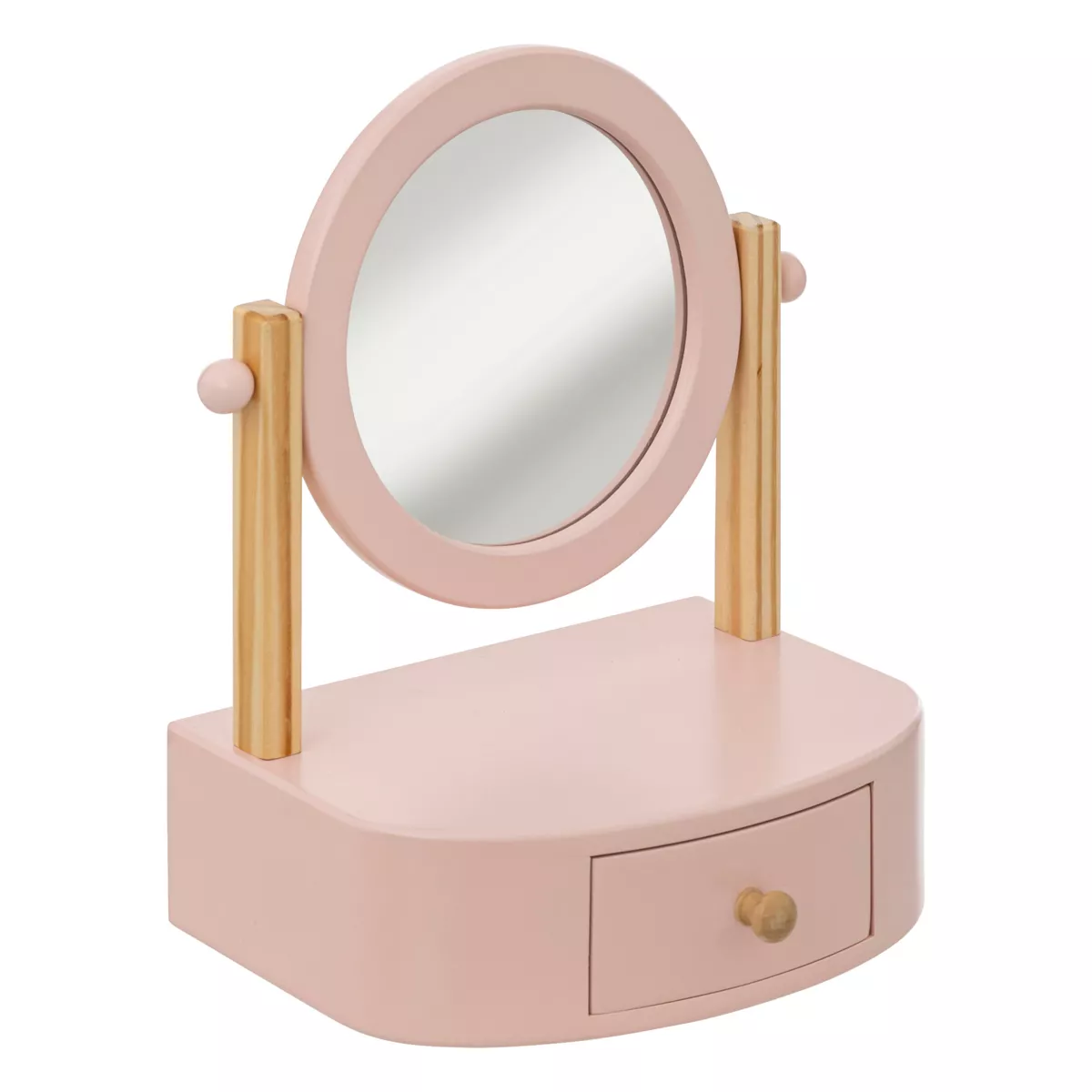 Kinder- Frisiertisch aus Holz (H28 cm) Louna Rose