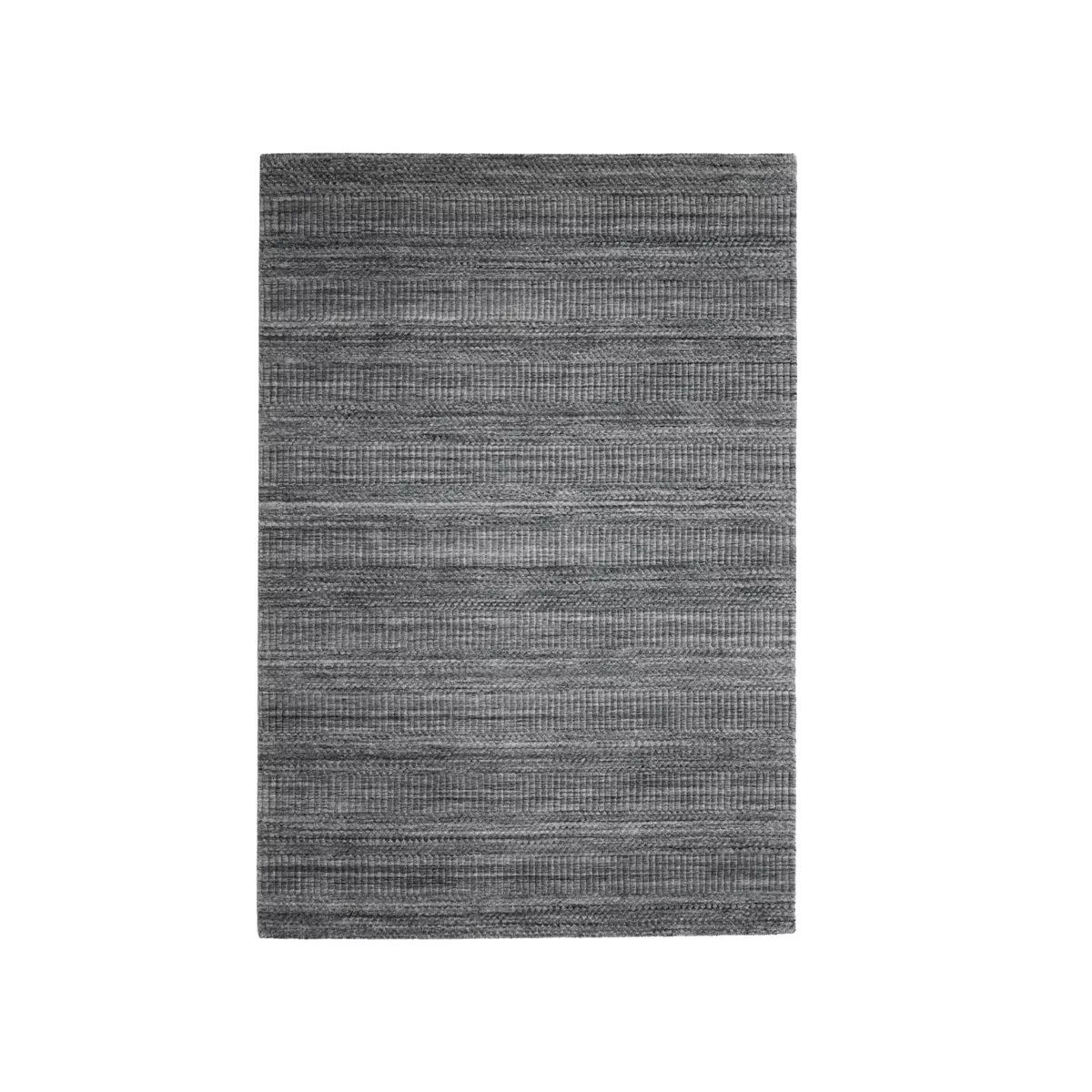Tappeto da soggiorno rettangolare in materiale riciclato (160 x 230 cm) Aiko Grigio