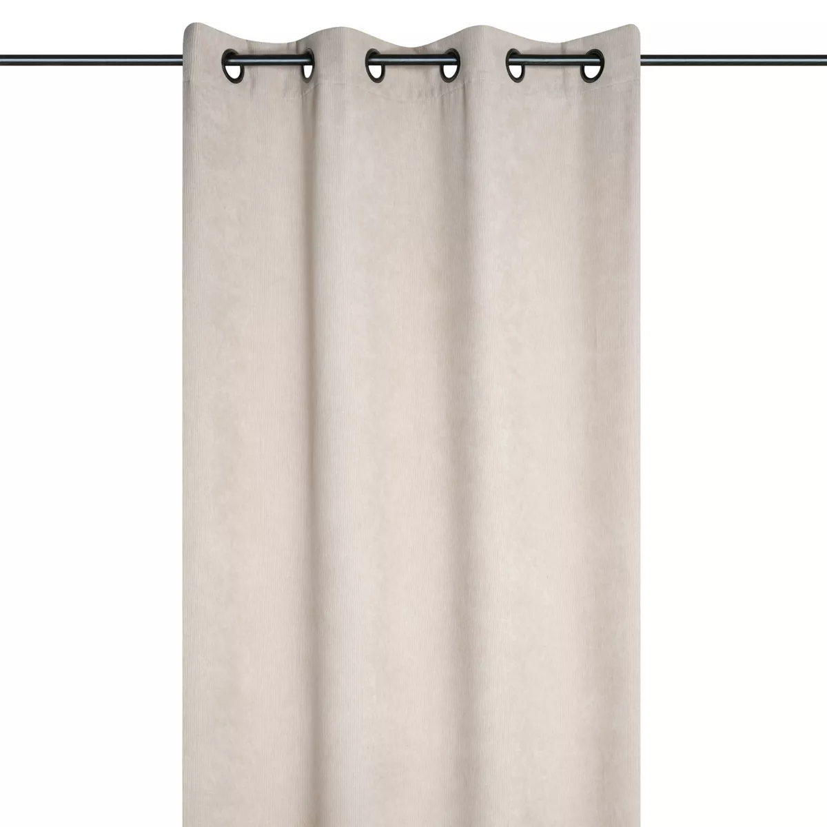 Rideau velours (140 x 260 cm) Dandy Beige