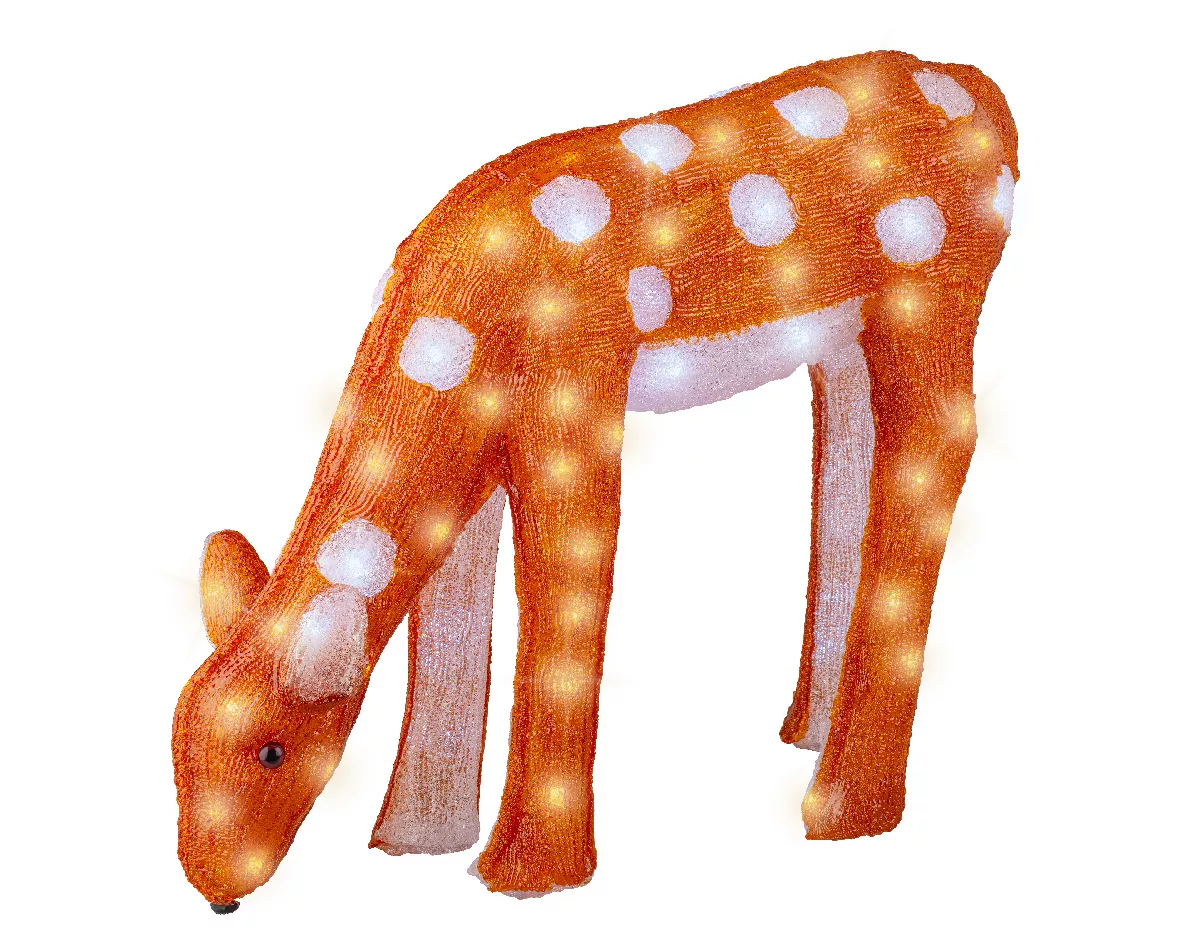 Renne lumineux 100 LED (H49 cm) Comet Blanc chaud