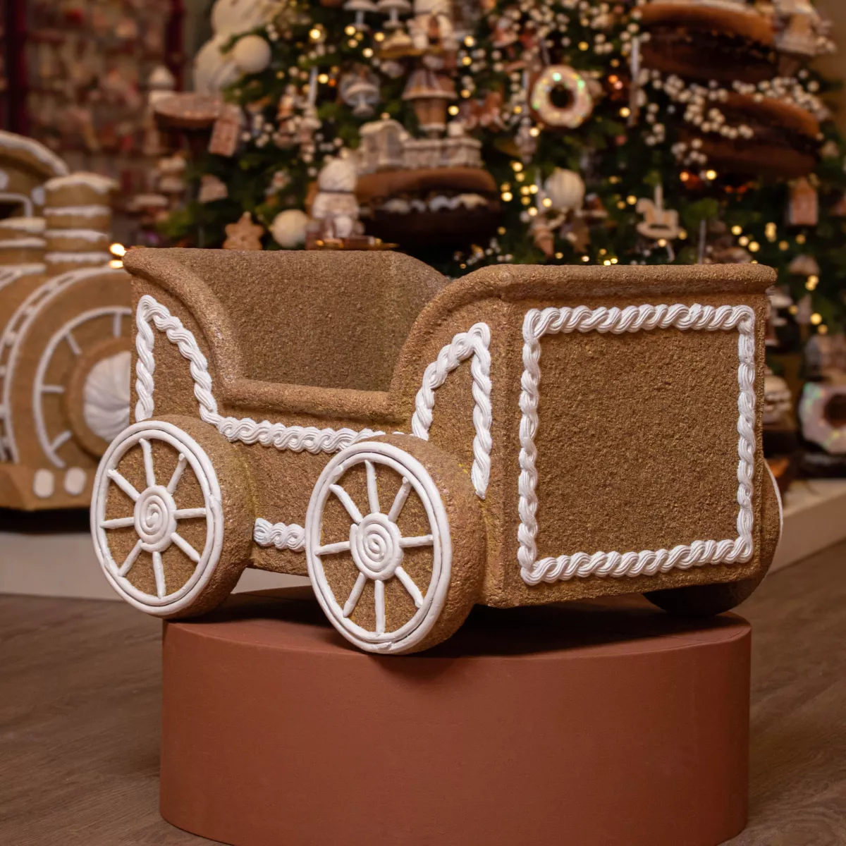 Wagon Weihnachten XXL (56 x H38 cm) Pain d'épices Gourmand