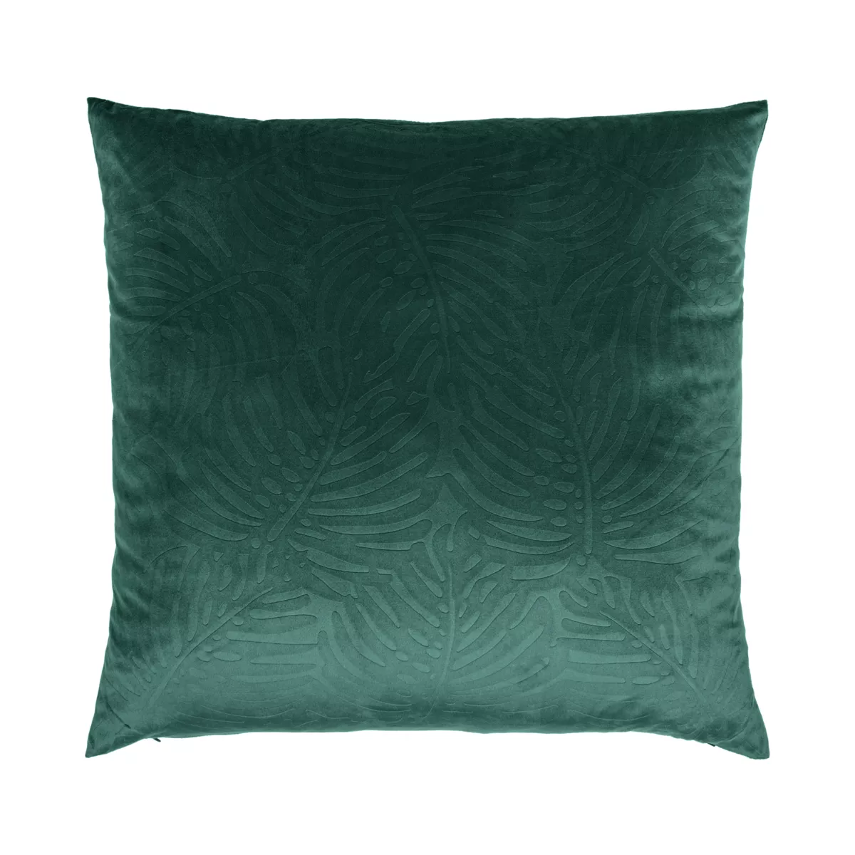 Cojín cuadrado terciopelo (60 x 60 cm) Fern Verde pino