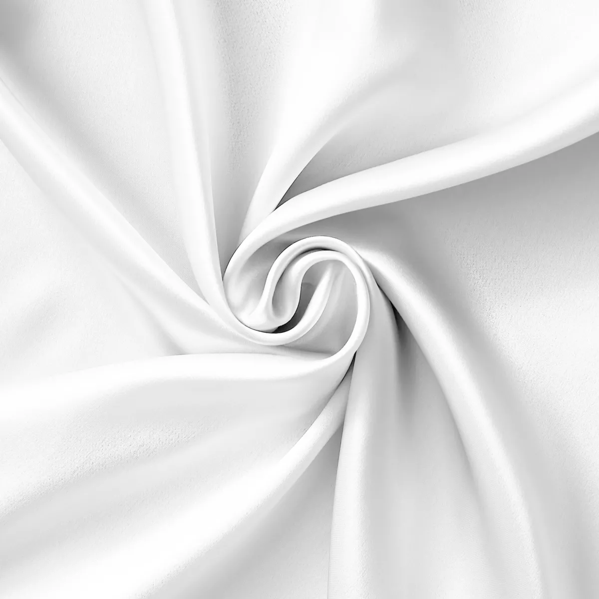 Taie d'oreiller rectangulaire soie de mûrier (50 x 70 cm) Mizuki Blanche