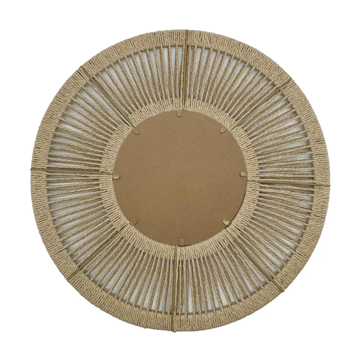 Specchio da parete rotondo in corda (D60 cm) Suva Naturale