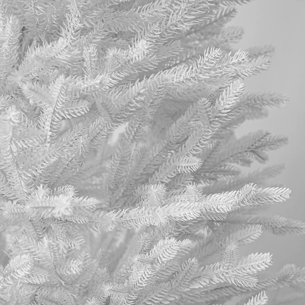 Árbol de Navidad artificial (H240 cm) Quebec Blanco