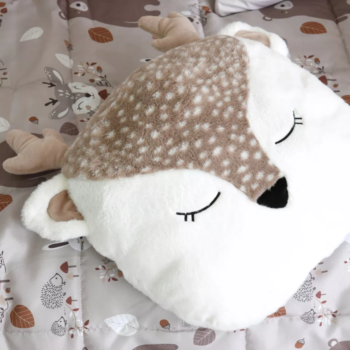 Coussin enfant rond (35 x 35 cm) Gabin Marron