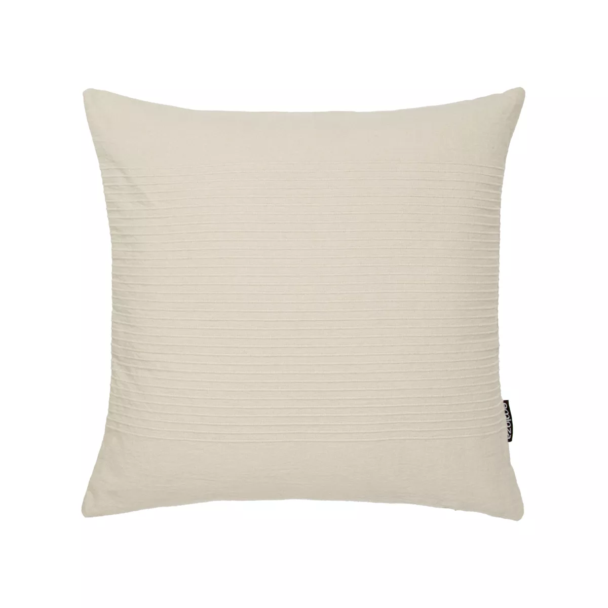 Fodera cuscino quadrato cotone (40 x 40 cm) Léa Beige pampa