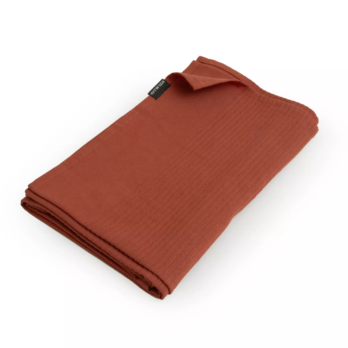 Runner letto cotone (130 x 160 cm) Léa Terracotta