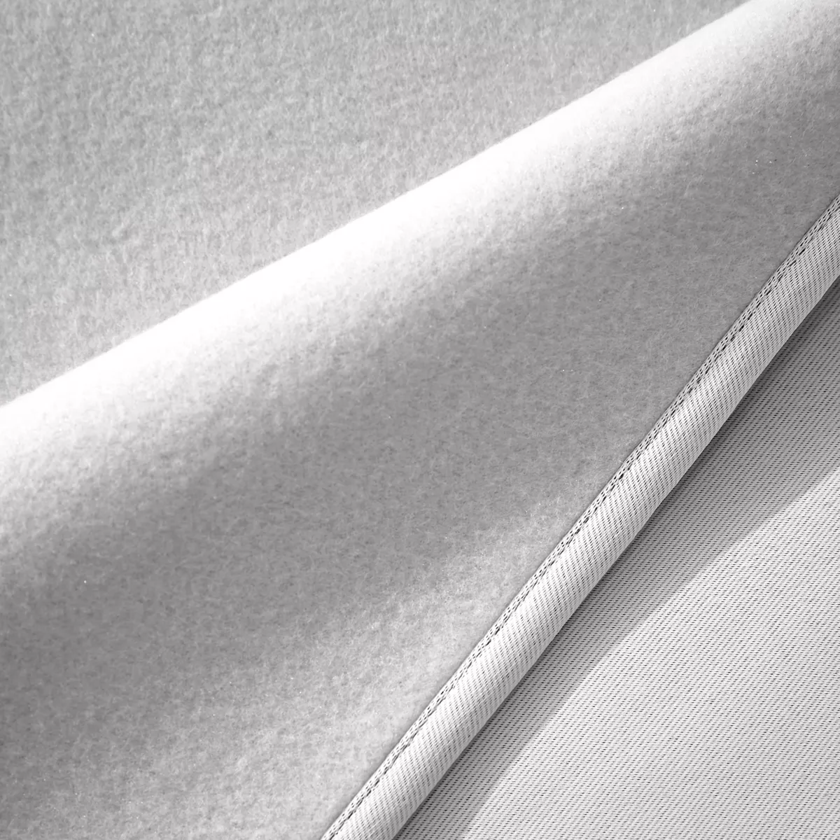 Halbverdunkelnder Thermovorhang Kräuselband (140 x 240 cm) Calore Hellgrau