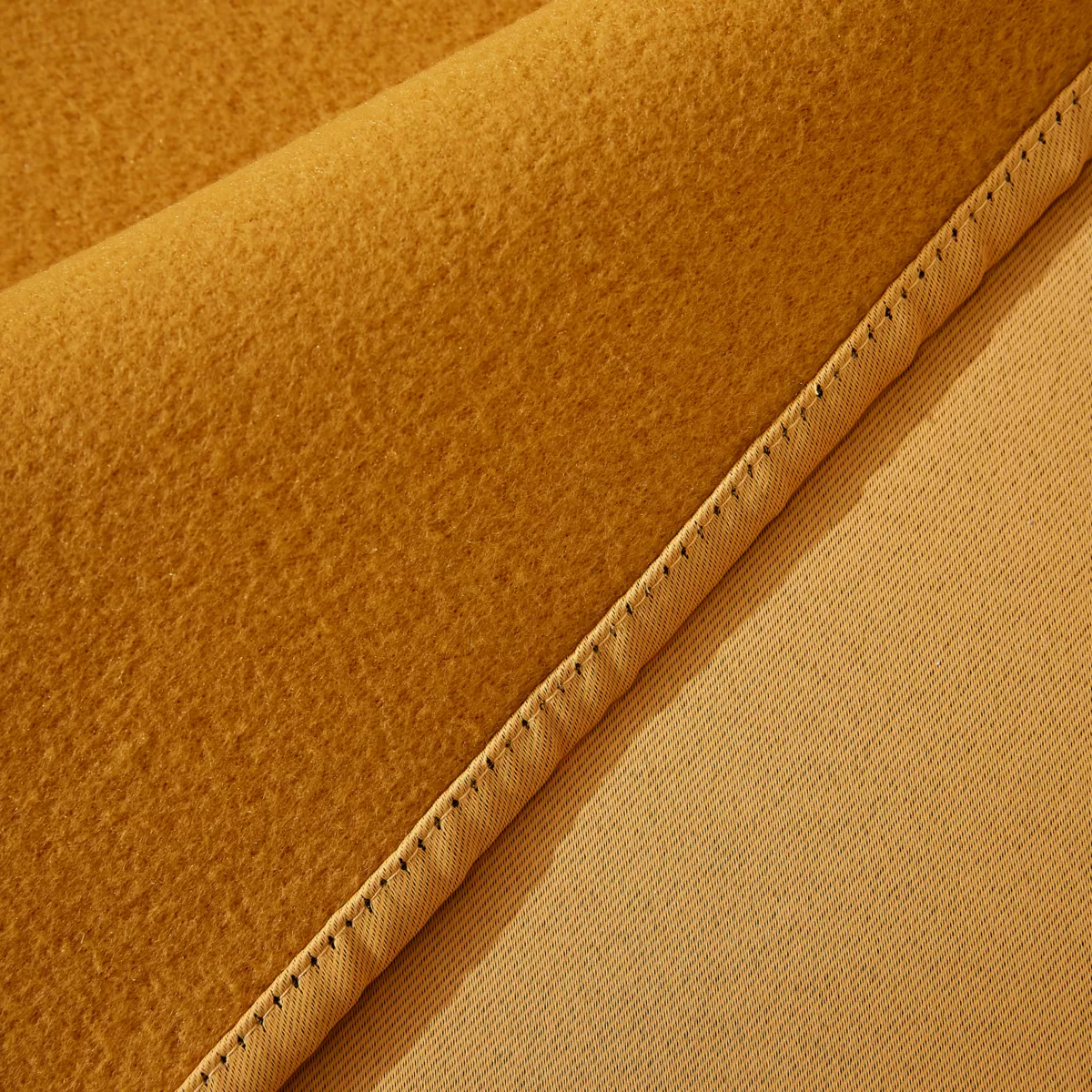 Rideau obscurcissant thermique galon fronceur (140 x 240 cm) Calore Jaune moutarde