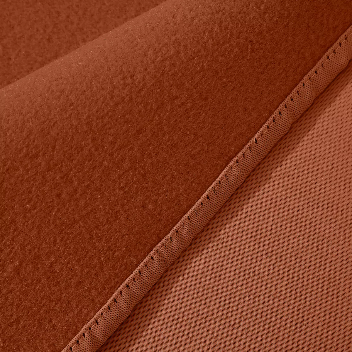 Tenda oscurante a passanti nascosti (140 x 240 cm) Calore Terracotta