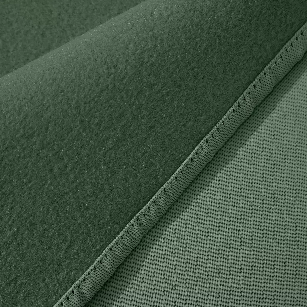 Halbverdunkelnder Thermovorhang Kräuselband (140 x 240 cm) Calore Rosmaringrün