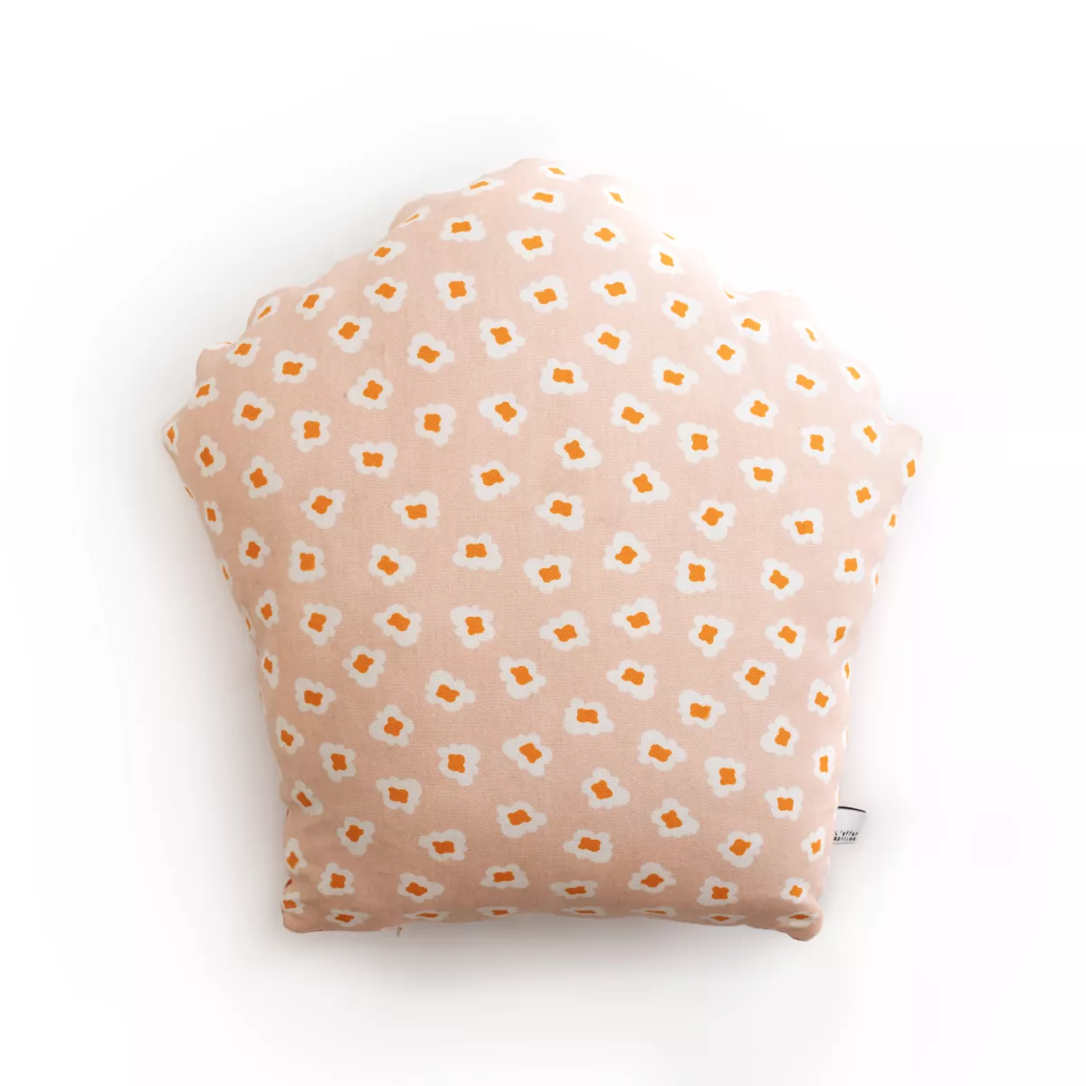 Cuscino rettangolare bambino cotone (40 x 42 cm) Fresh popcon Rosso