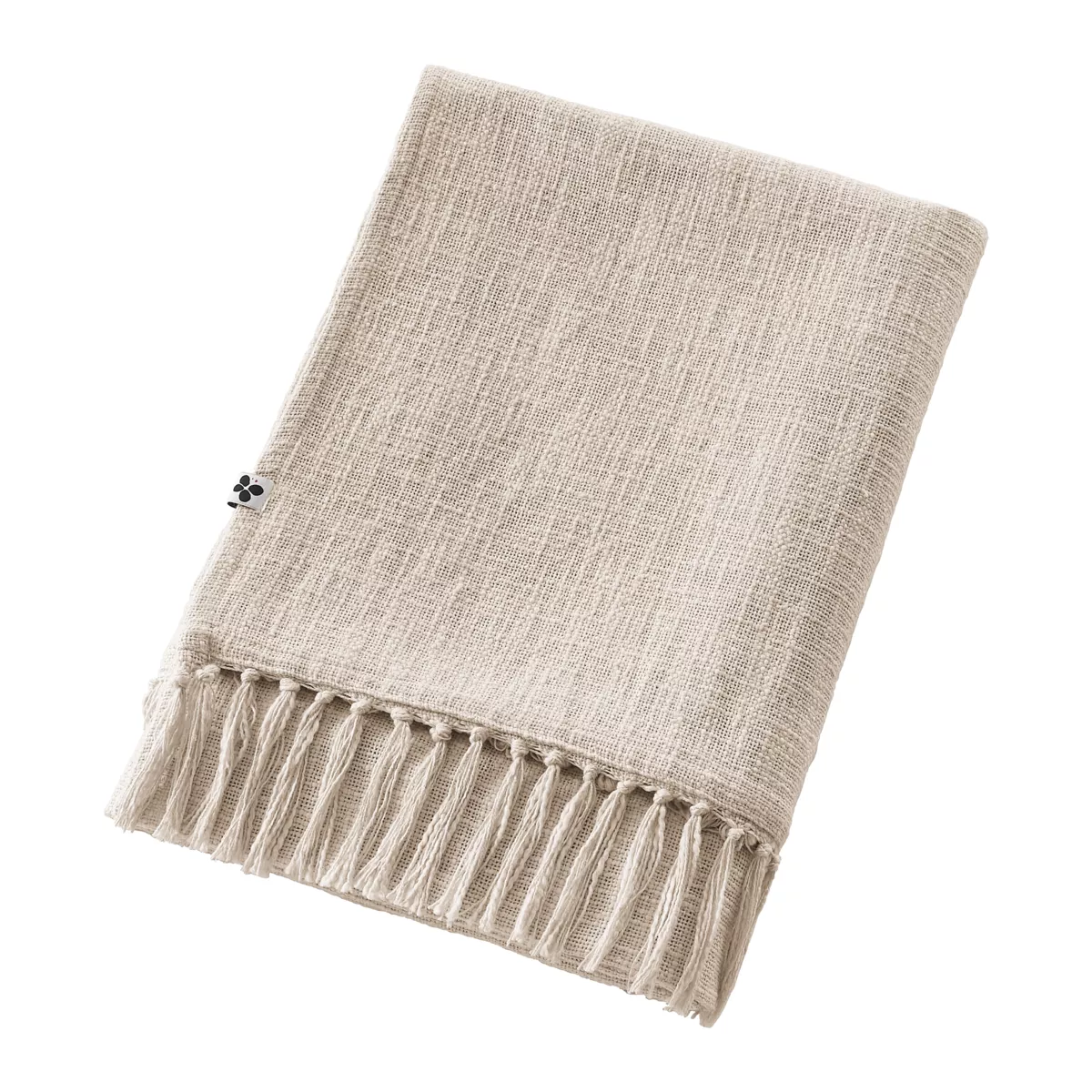 Manta de algodón (180 x 220 cm) Sixtine Beige