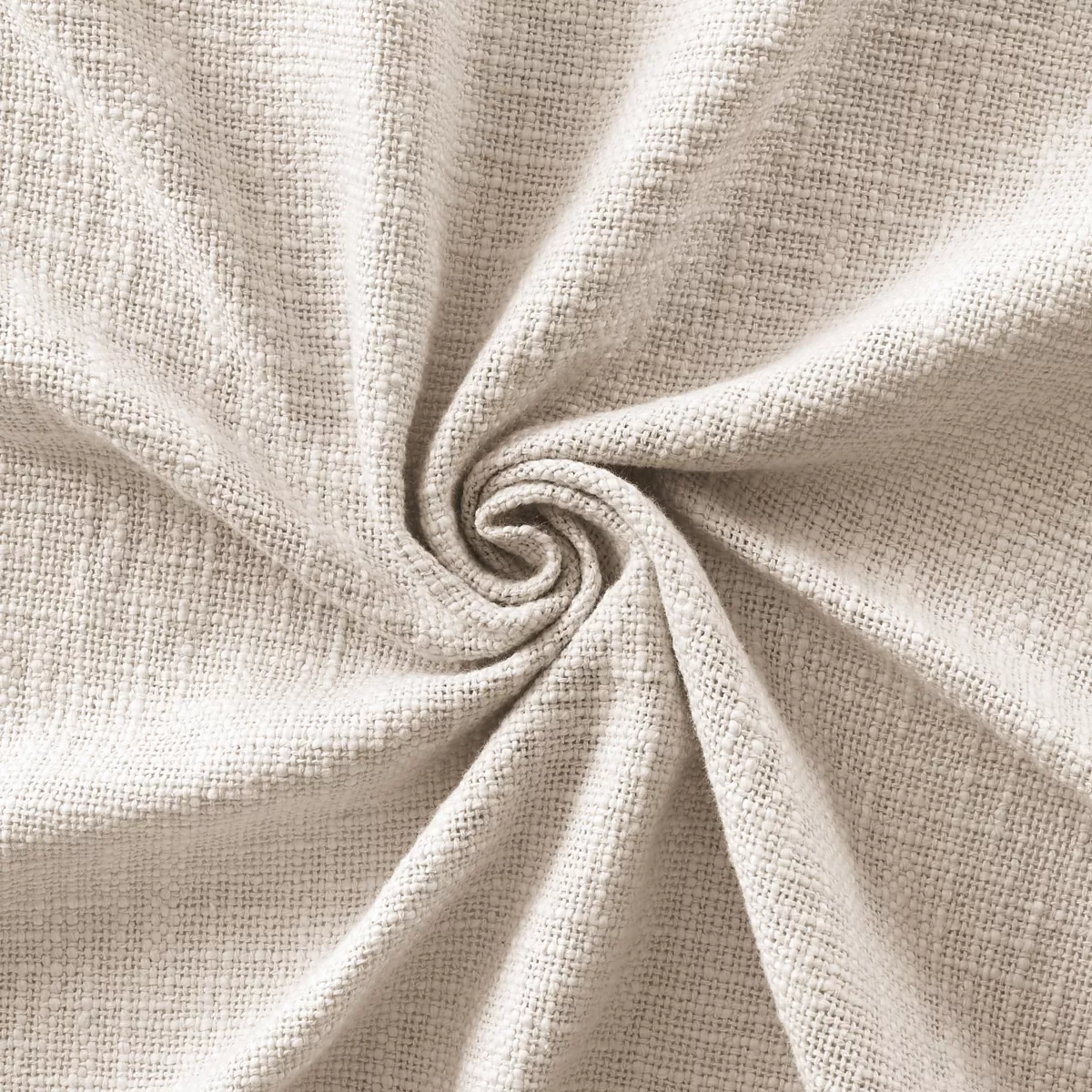 Coussin dŽhoussable 40 x 60 cm Slub SIXTINE Pampa