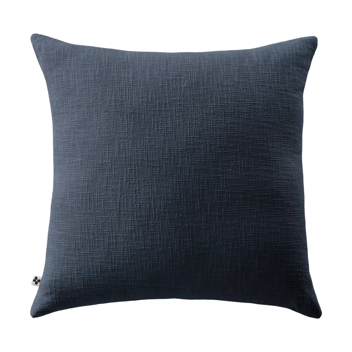 Coussin dŽhoussable 60 x 60 cm Slub SIXTINE Minuit