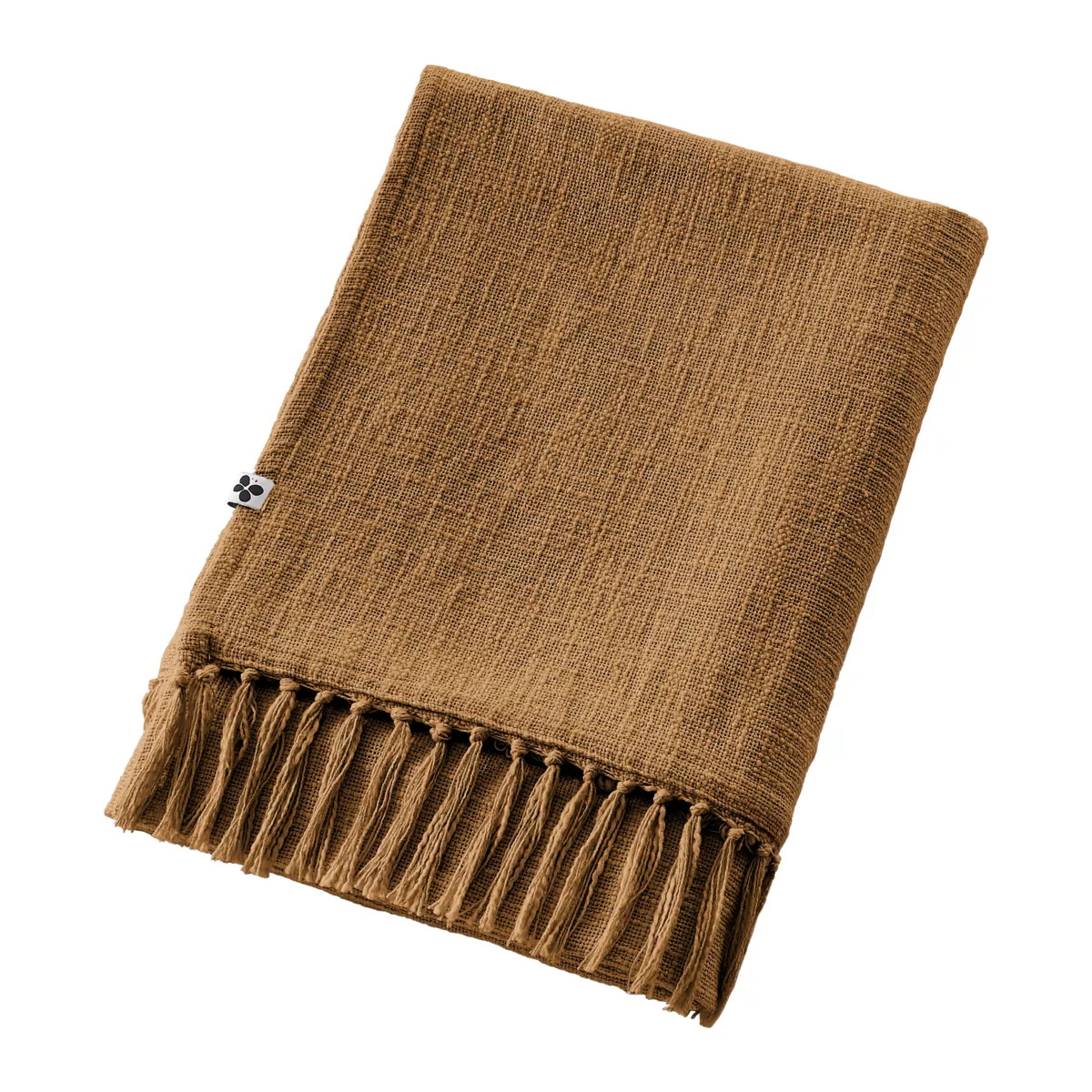 Plaid Baumwolle (180 x 220 cm) Sixtine Camel