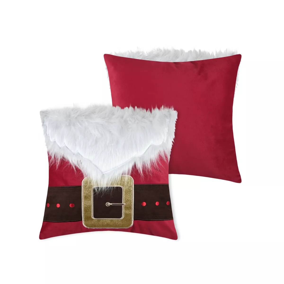 Cuscino di Natale quadrato velluto (40 x 40 cm) Edgard Multicolore