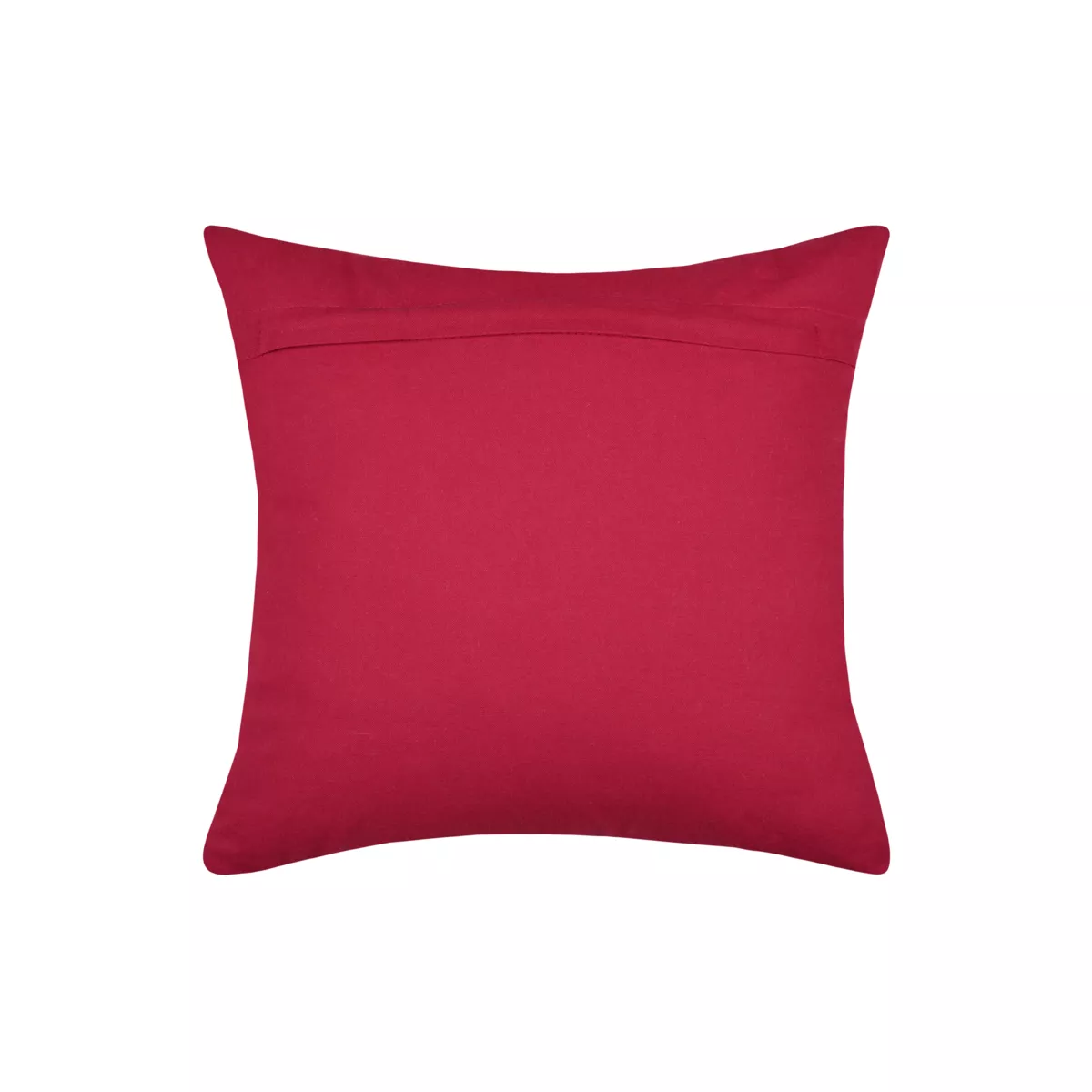 Cuscino di Natale quadrato cotone (40 x 40 cm) Babbo Natale Harold Rosso