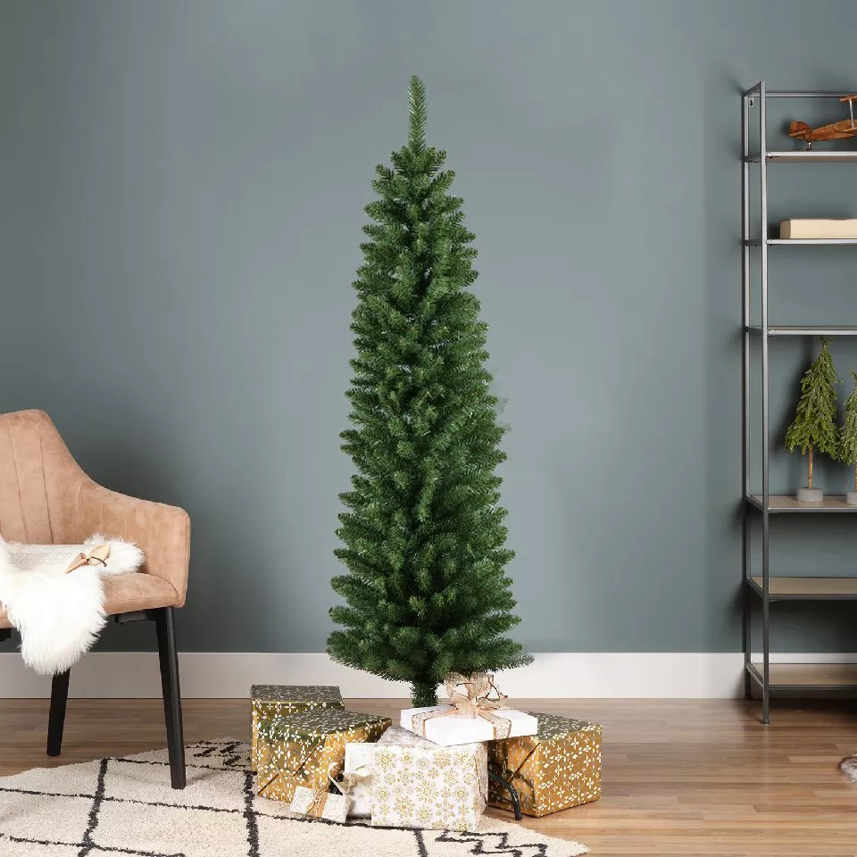 Kunstkerstboom H150 cm Smalle Grove Groen