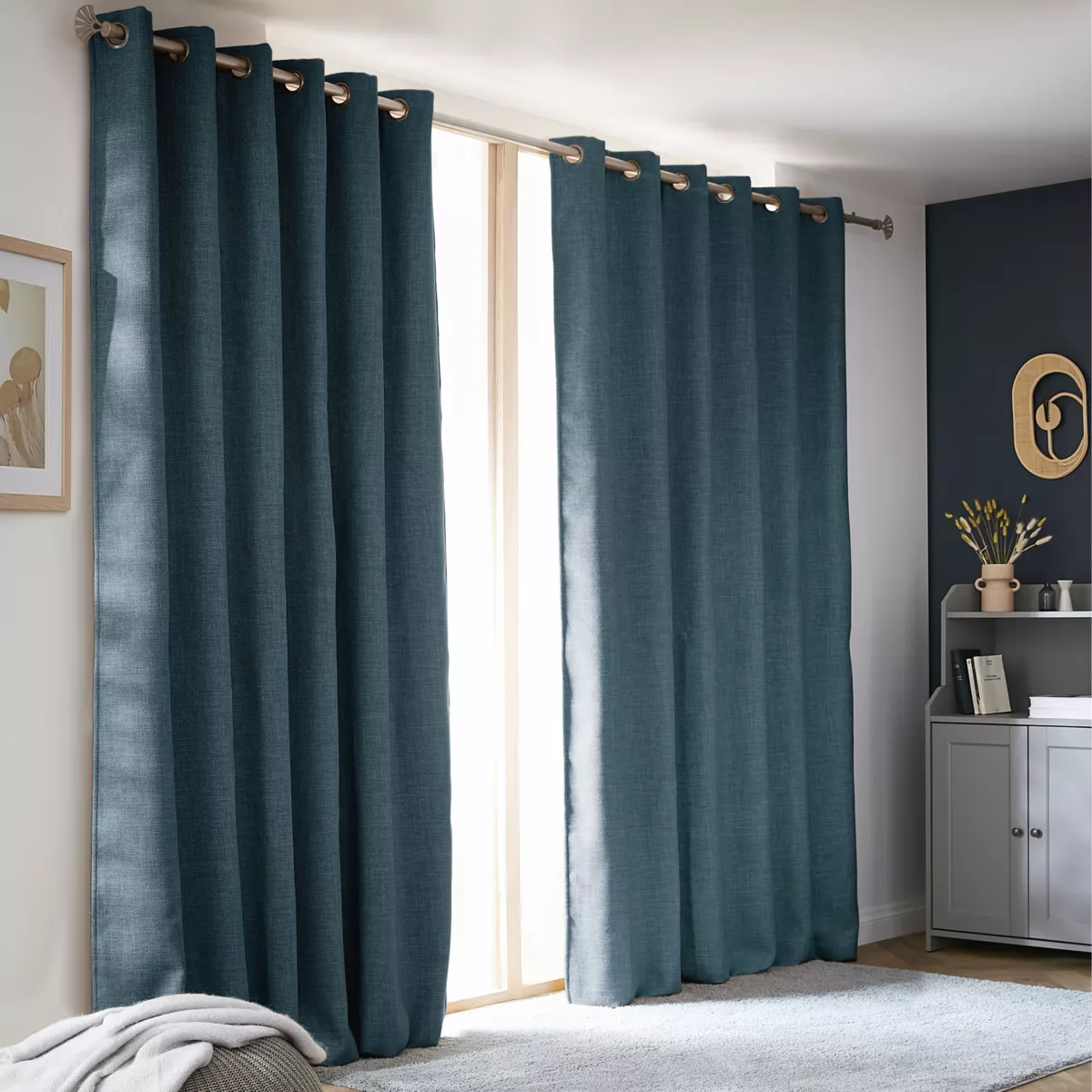 Tenda oscurante termica (180 x 260 cm) Alba Blu