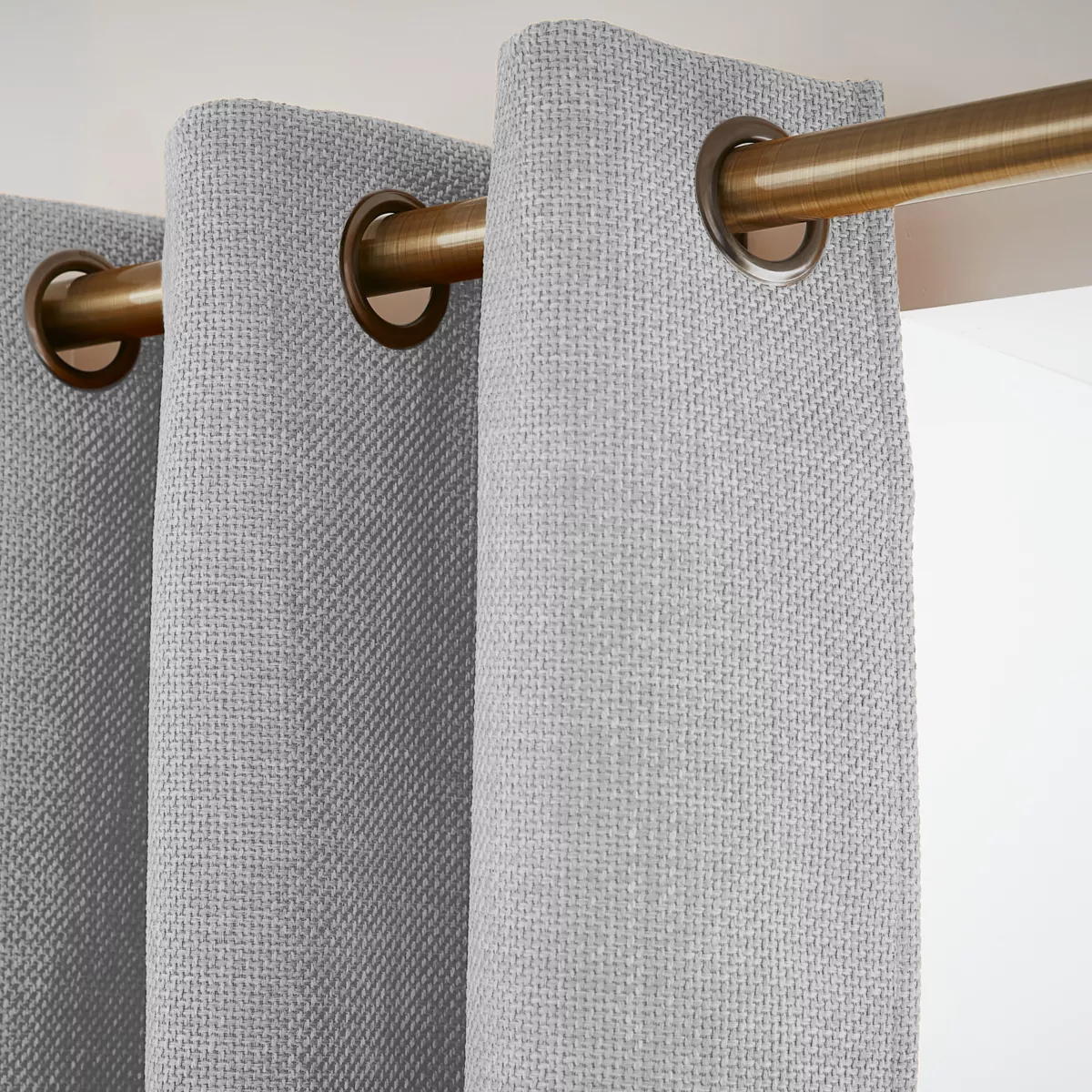 Cortina opaca térmica (140 x 240 cm) Alba Gris