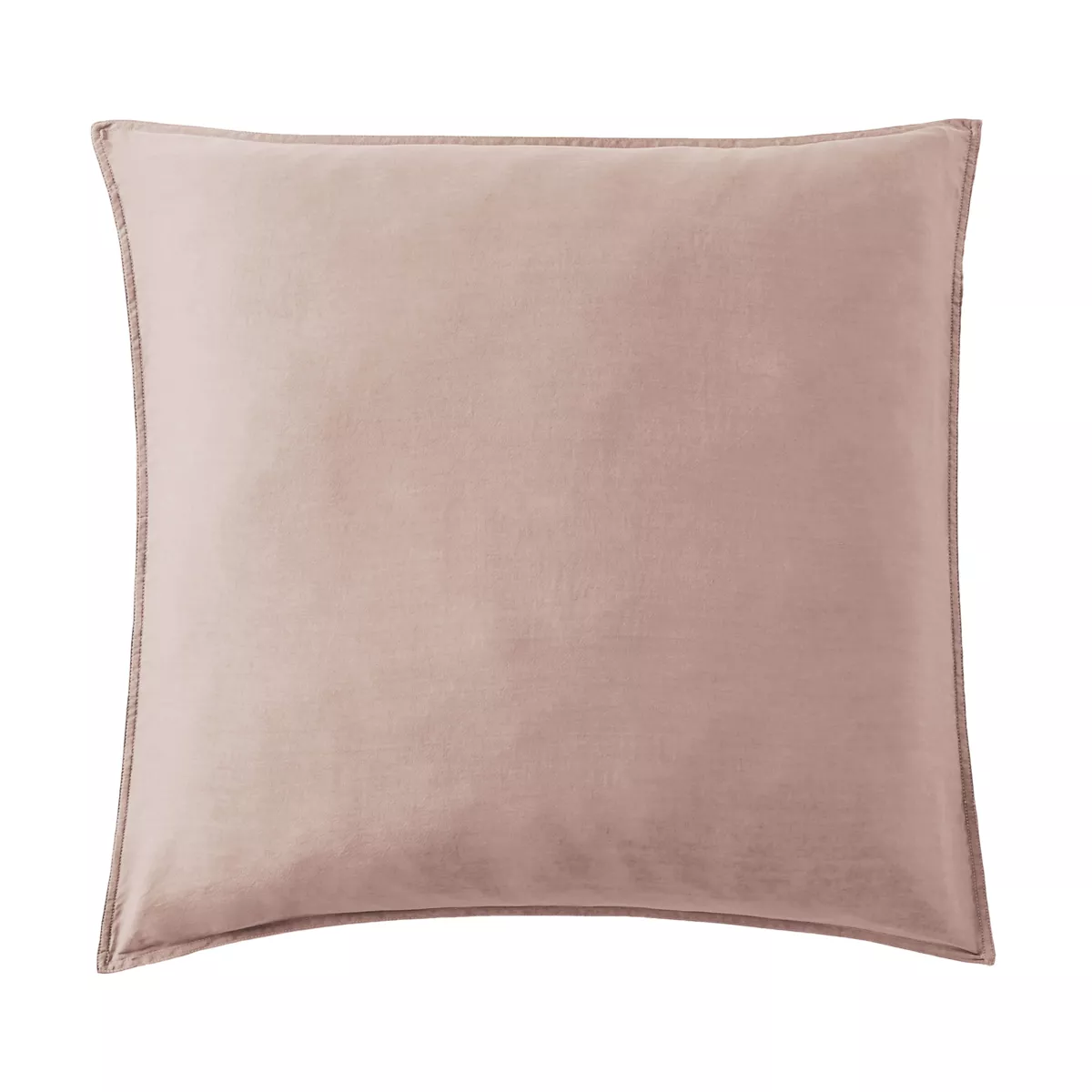Taie d'oreiller carrée lyocell Tencel™ lavé (80 x 80 cm) Olivia Rose blush
