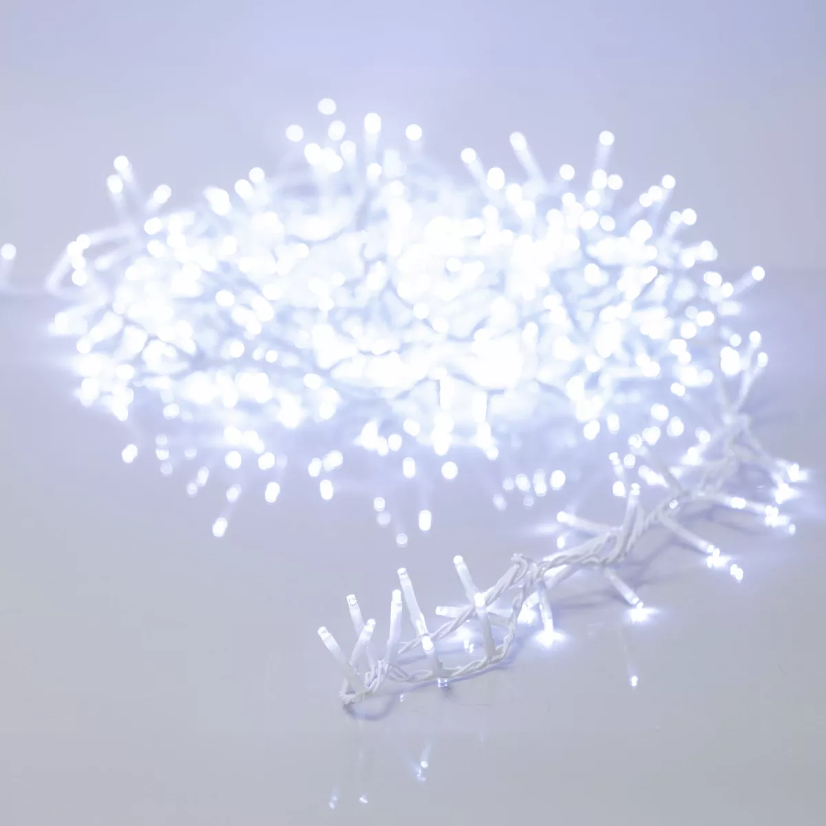Guirlande lumineuse Luxe 11 m Blanc froid 500 LED CB