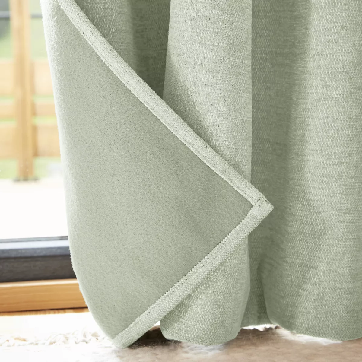 Rideau occultant isolant Total Blackout (140 x 240 cm) Magnus Vert eucalyptus