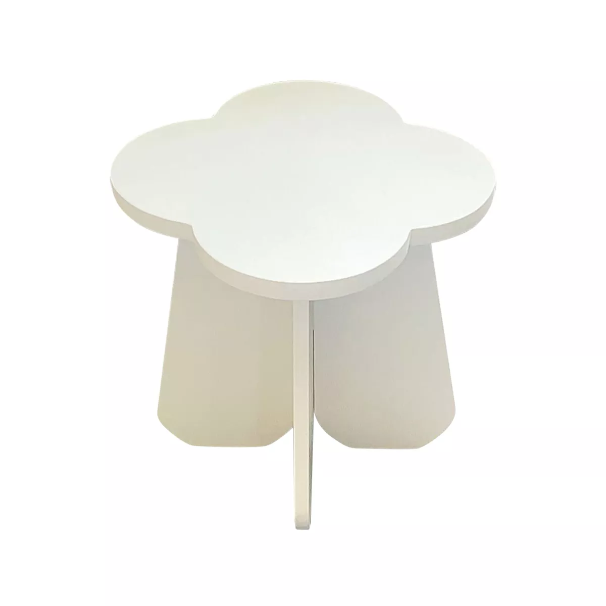 Kinderkrukje hout (H29 cm) Witte Wolk