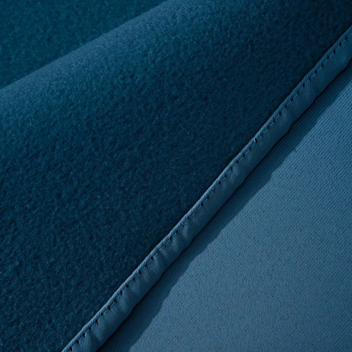 Rideau obscurcissant thermique galon fronceur (140 x 240 cm) Calore Bleu pétrole