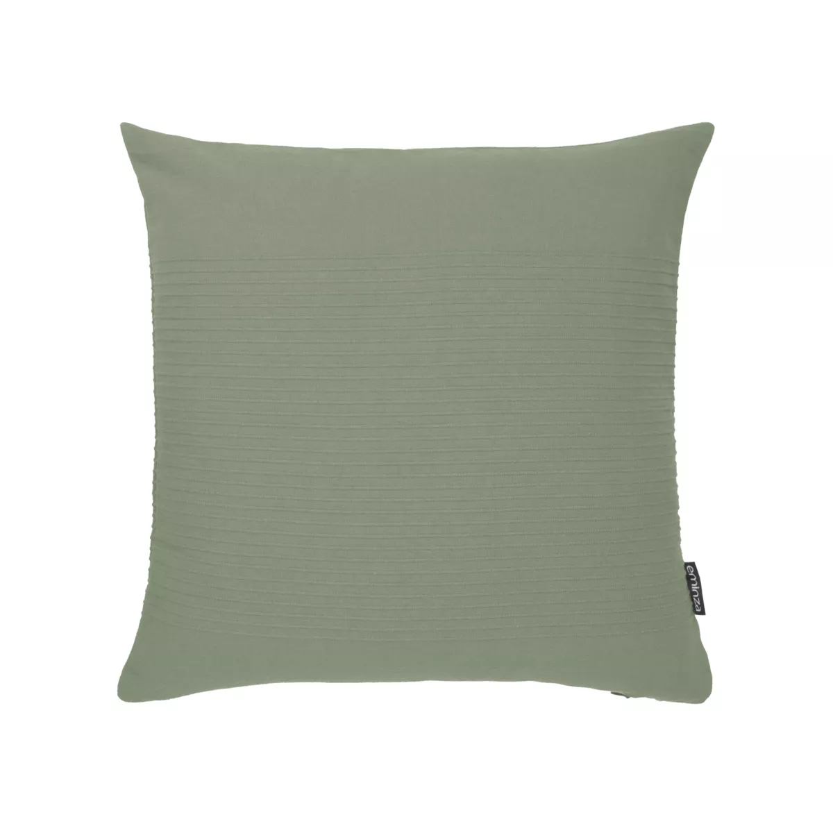 Fodera cuscino quadrato cotone (40 x 40 cm) Léa Verde rosmarino