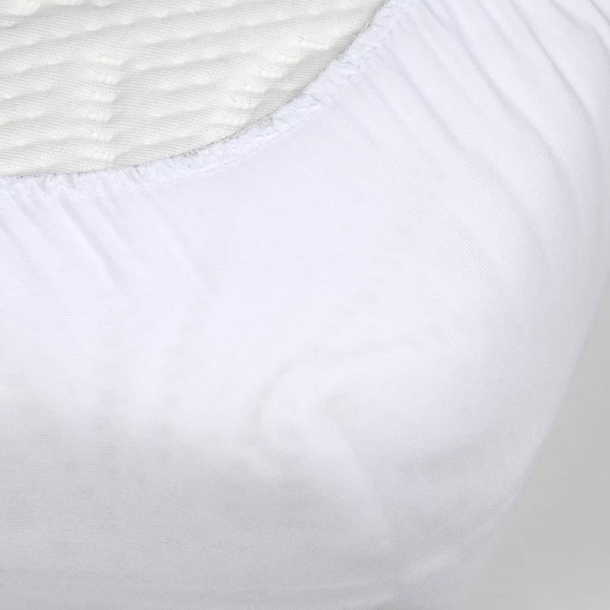 Protector de colchón impermeable de franela (90 x 190 cm) Serena Blanco