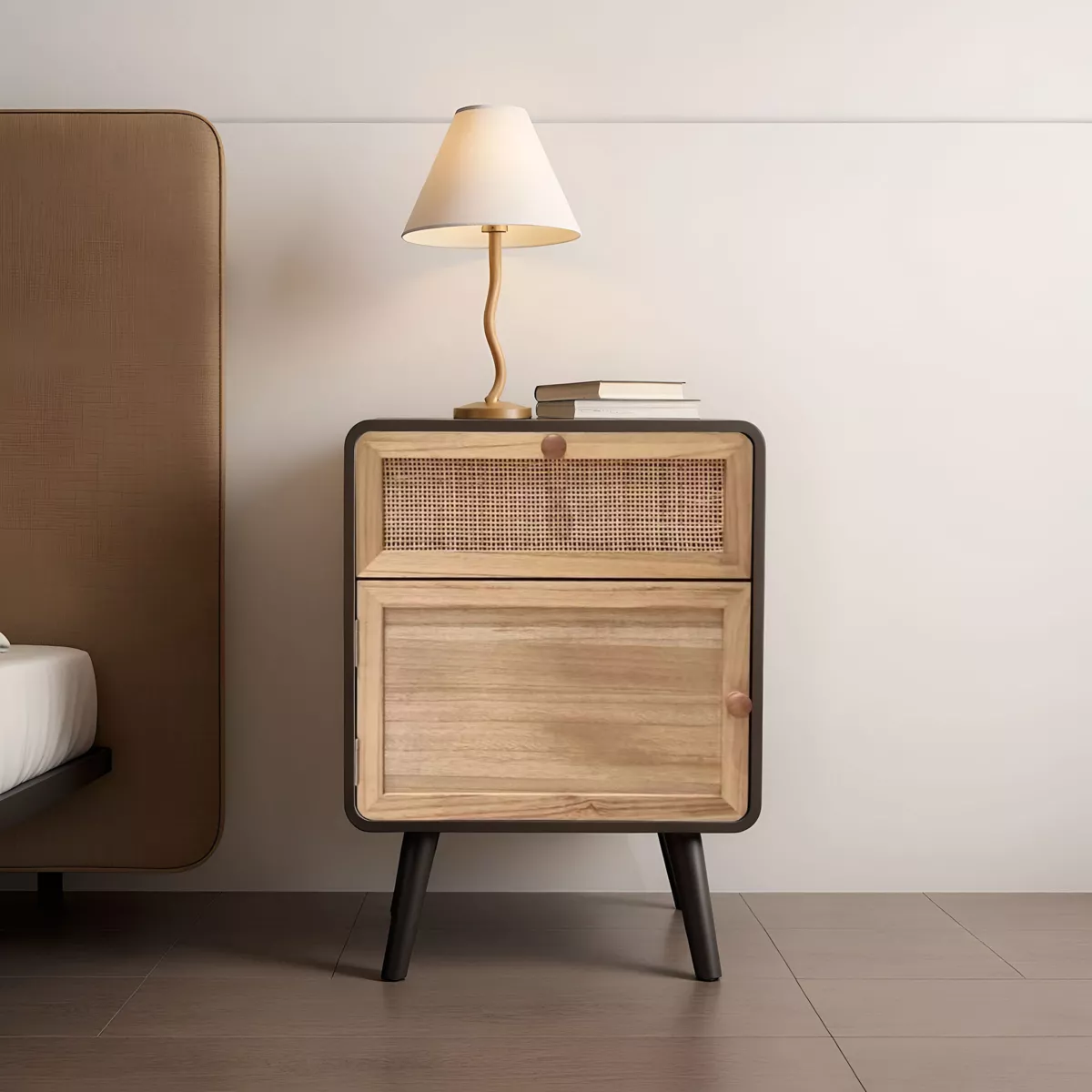 Meuble 1 tiroir + 1 porte Osaka H55 cm