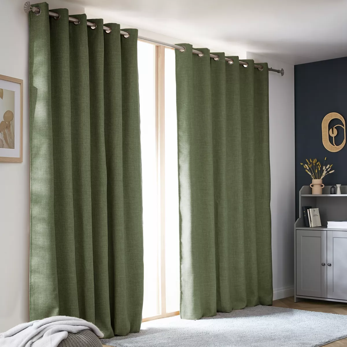 Tenda oscurante termica (180 x 260 cm) Alba Verde cachi